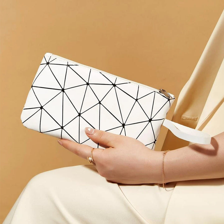 Geometric Pattern Long Wallet